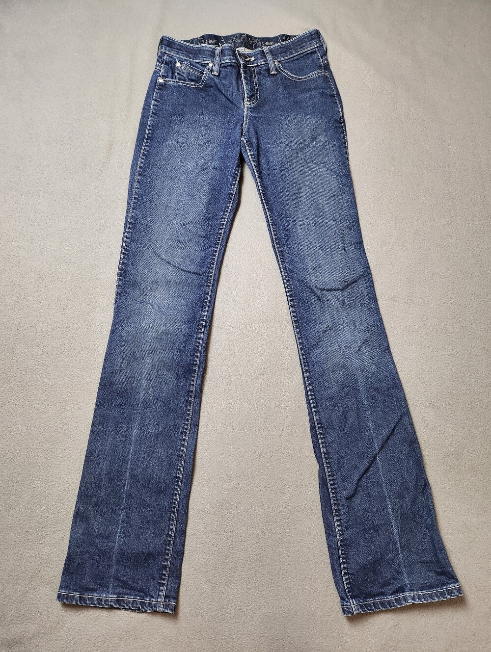 Wrangler Ultimate Riding Q-Baby Mid Rise Jeans Bootcut